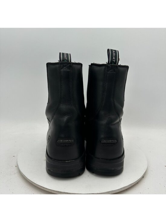 Ariat Devon Pro Men Size 11.5D Black Leather Front Zip Paddock Riding Boot main image 8